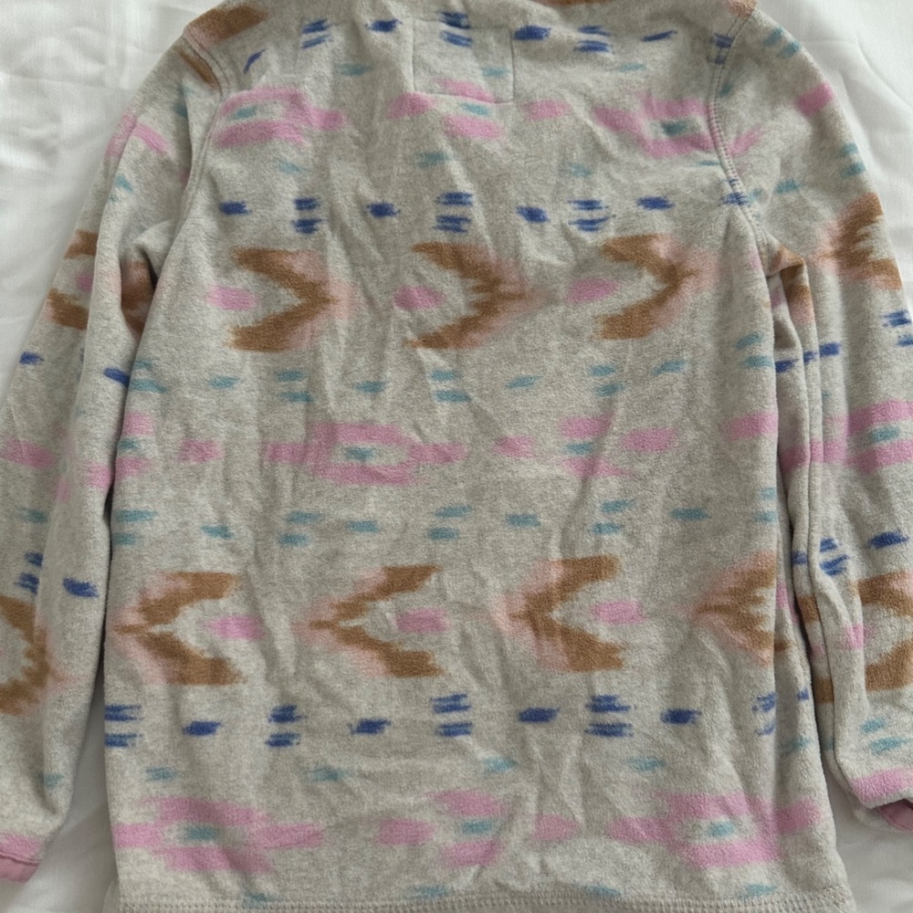 Girls 4T Oshkosh Lightweight Fleece Pullover - Picture 2 of 3